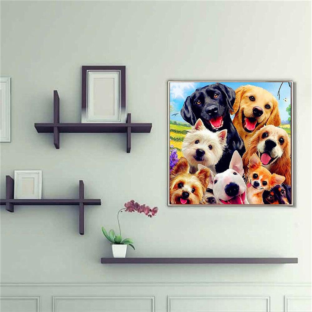 Bộ dụng cụ vẽ tranh DIY tại nhà kích thước 12x12 inches