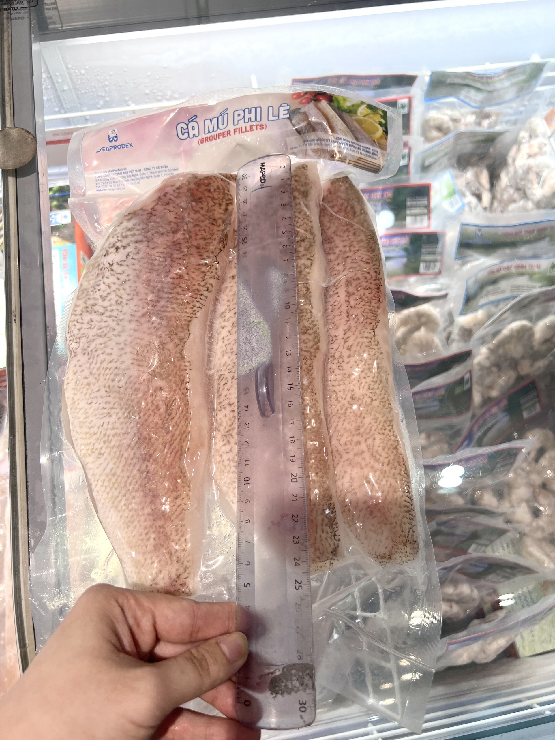 CÁ MÚ BIỂN PHI LÊ SEAPRODEX- 850G