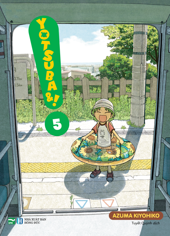 Yotsuba&amp;! - Tập 5 - Bản Đặc Biệt - Tặng Kèm Bìa Áo Đặc Biệt + Bookmark Nhựa Bế Hình Cỏ Bốn Lá