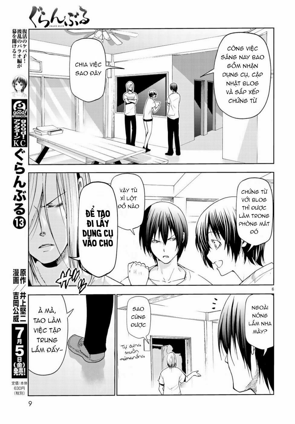 cô gái thích lặn - grand blue chapter 54 5