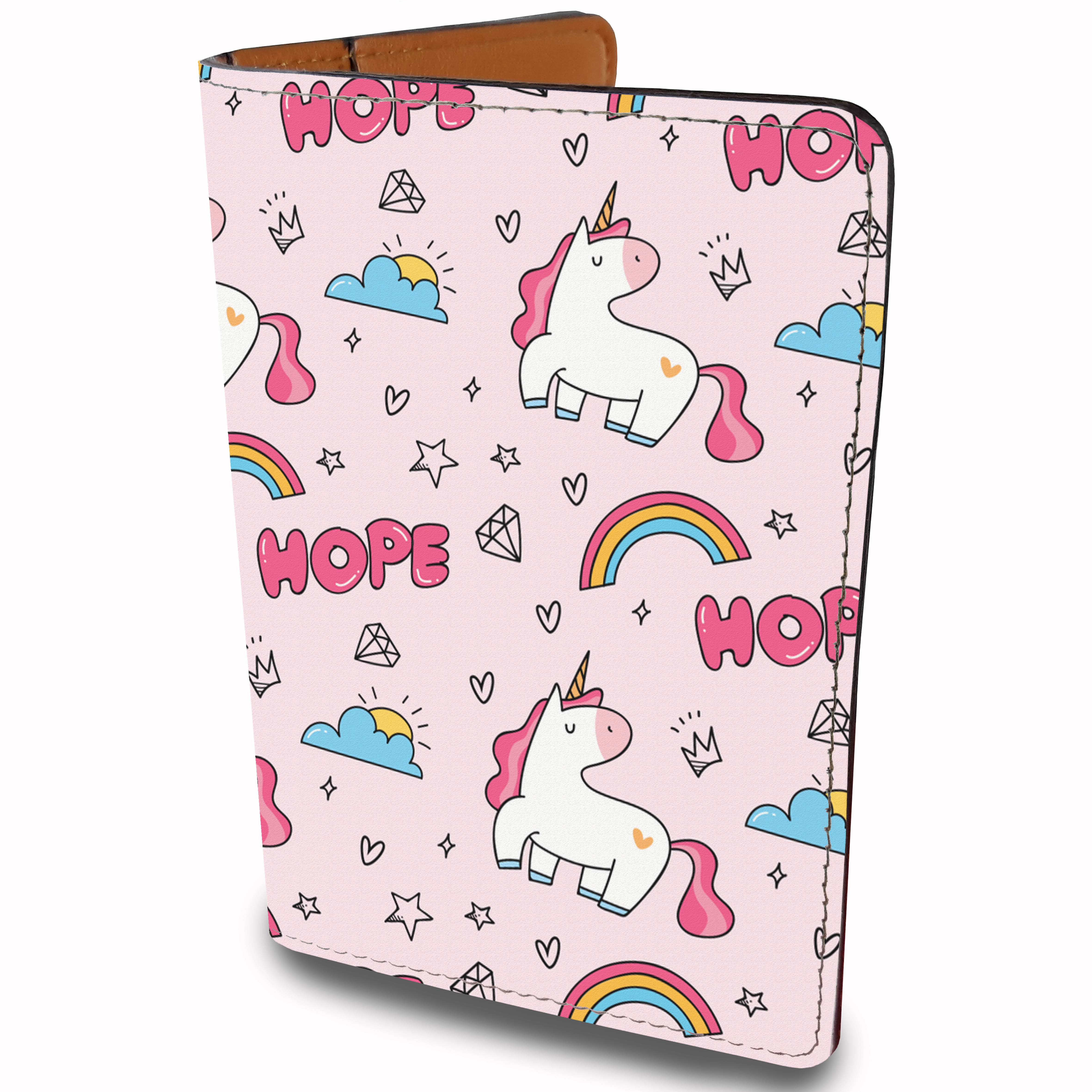 Bao Da Hộ Chiếu KỲ LÂN UNICORN CUTE - Ví Đựng Passport Du Lịch STormbreaker Dễ Thương - Passport Cover Holder - ATPP029