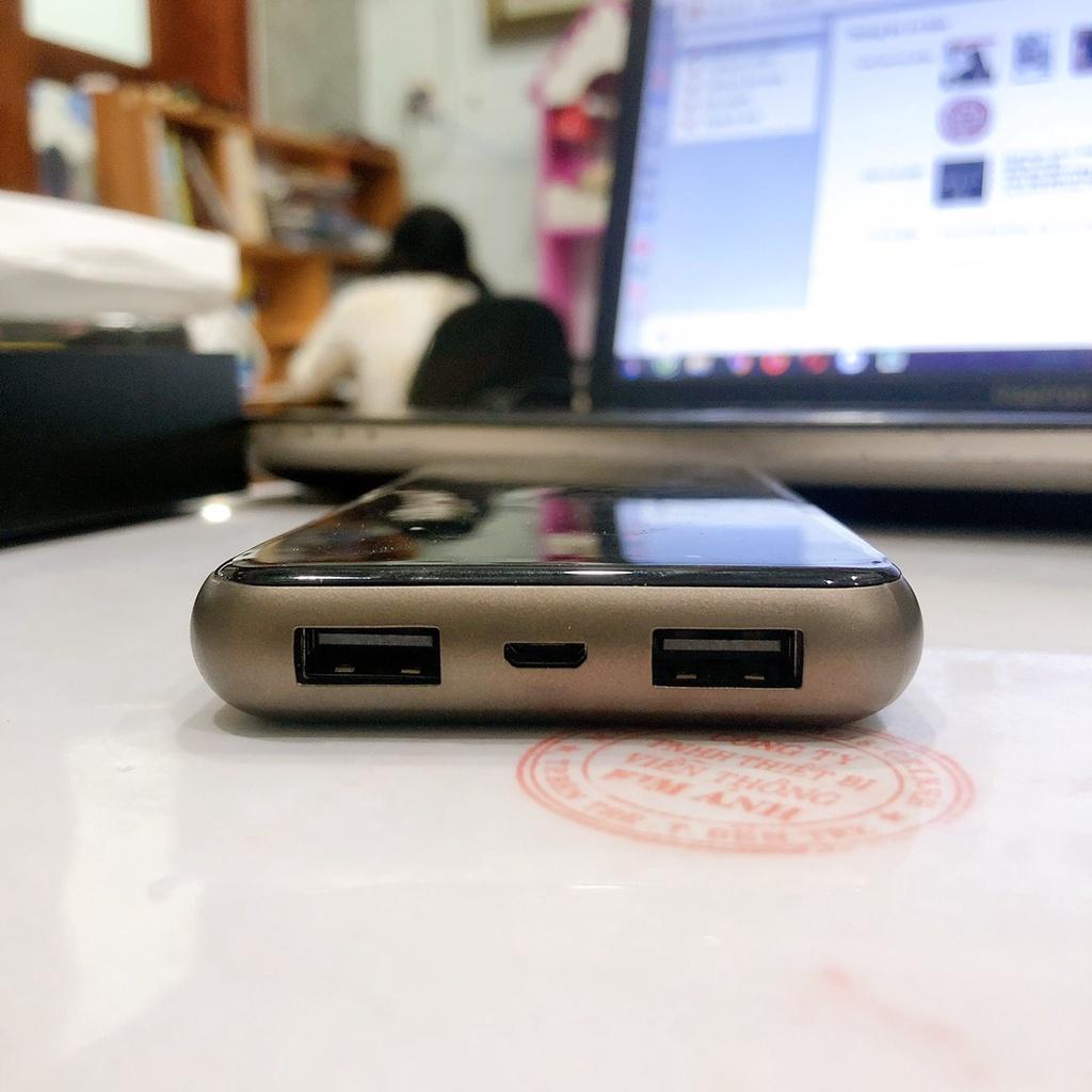 Sạc Dự Phòng Không Dây Pisen Wireless Charging 8000mAh - , Grey, Hàng chính hãng