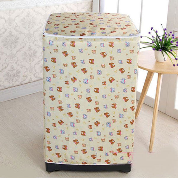 Áo Trùm Máy Giặt Cửa Trước 7-8kg Vải Satin Chống Nước, Bụi, Nắng, Rách Bền Đẹp