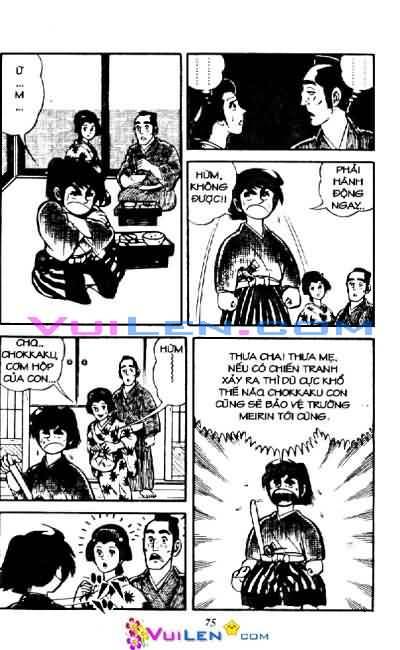 kiếm sĩ góc vuông - chokkaku chapter 3 75