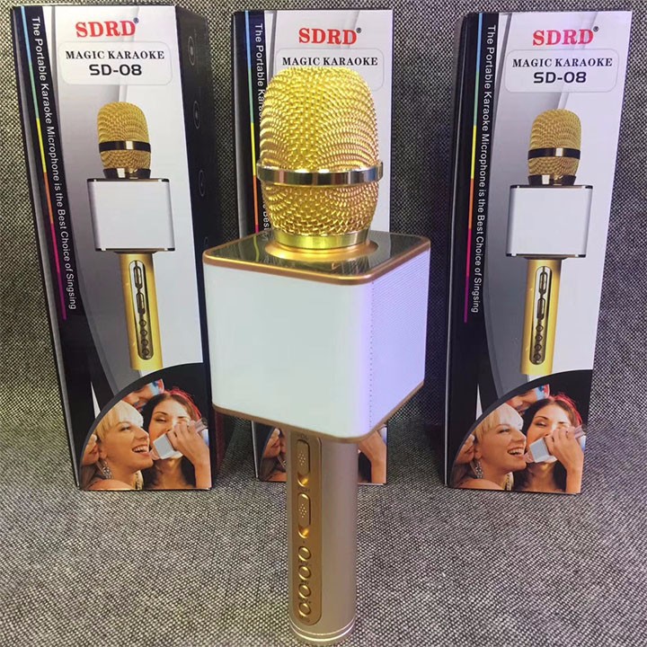 Micro Karaoke Bluetooth SD-08 ( Hàng Chính Hãng )