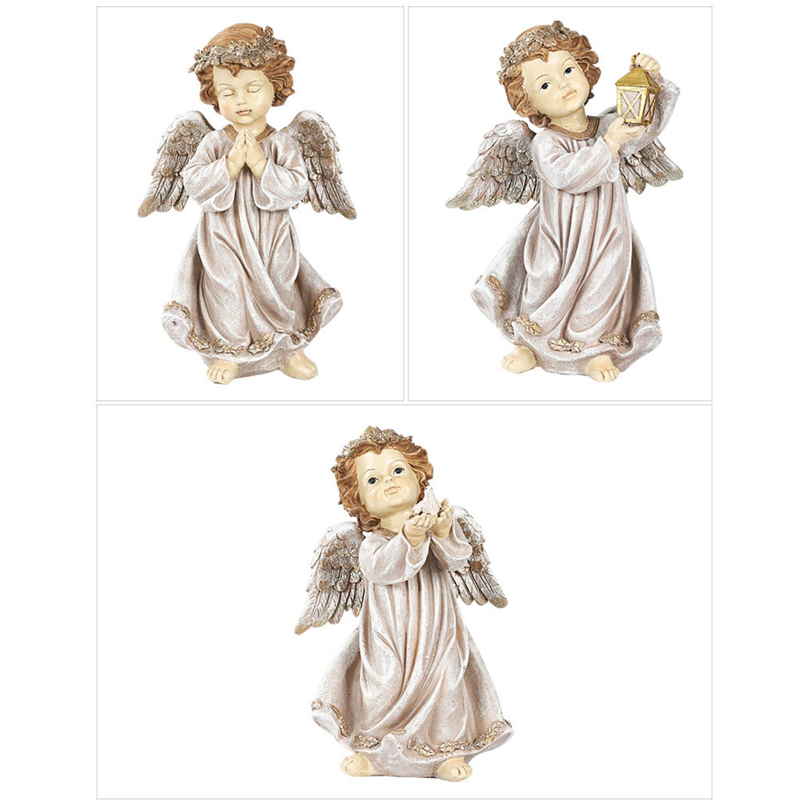 Angel Statue Angel Figurine Fairy Statue for Bookshelf