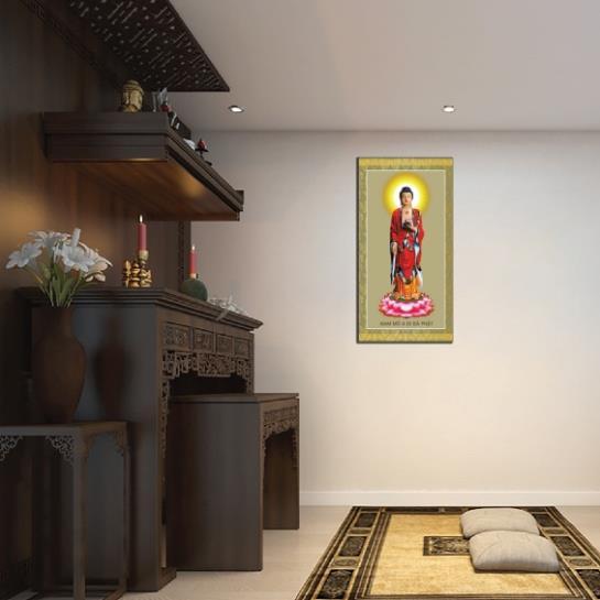 Tranh phật adida, quan âm, tranh thờ phật