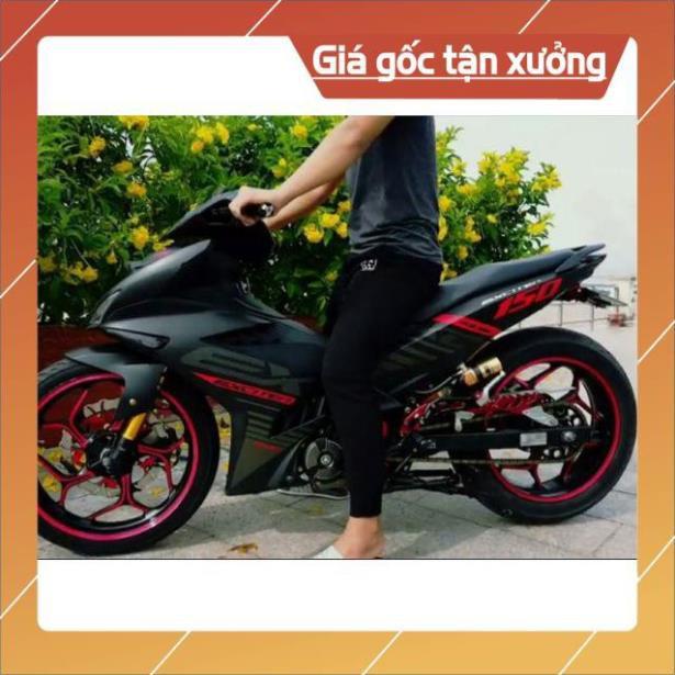 Tem rời ex 150 sọc đỏ đen nhám