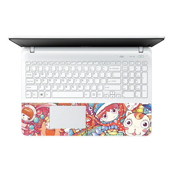 Mẫu Dán Decal Laptop Hoạt Hình LTHH-134