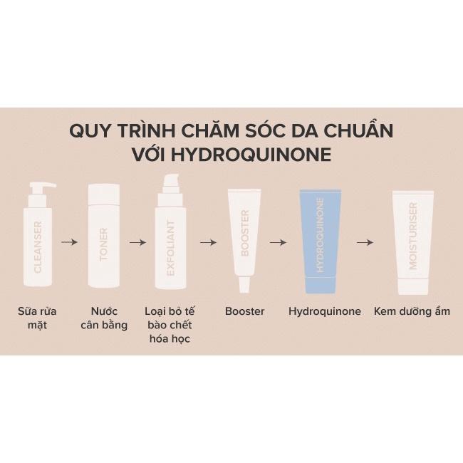 KEM ĐÊM HYDROQUINONE TẨY TRẮNG TỪ TỪ THÂM NÁM, TÀN NHANG