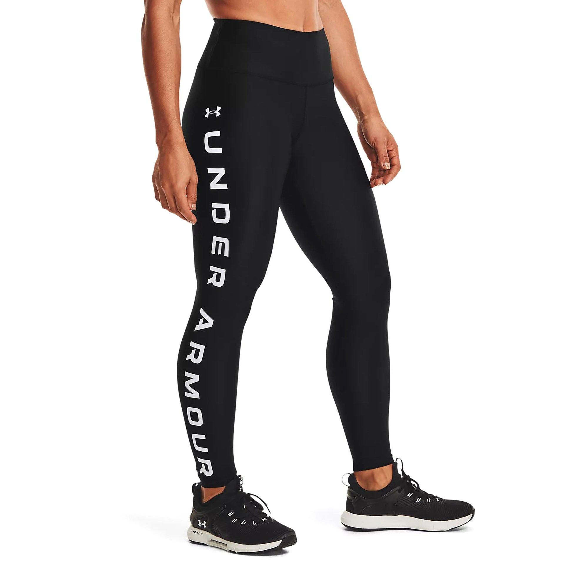 Quần legging thể thao nữ Under Armour HeatGear No-Slip Waistband Branded Full-Length - 1361046-001