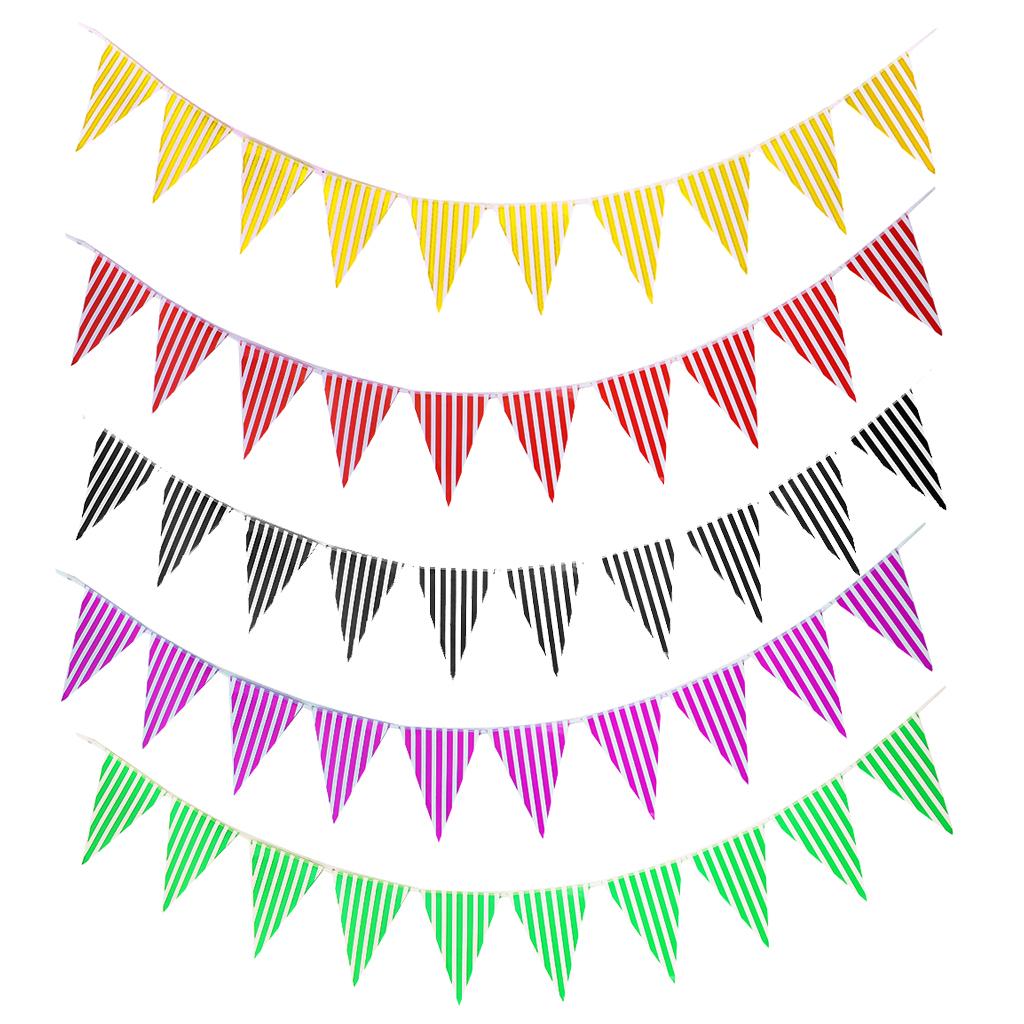 2.2 Triangle Flags Banner Pennant Flag for Party Decoration Bunting Banner for Party Decoration