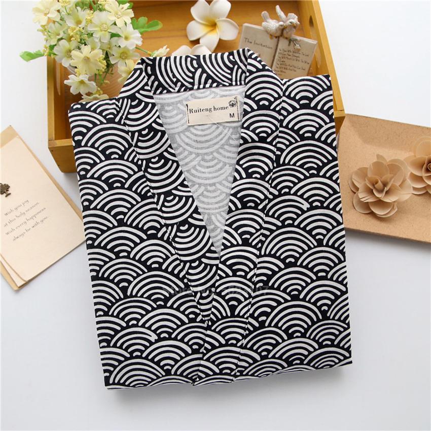 Mùa Hè 2021 Bộ Đồ Ngủ Bộ Cho Nam Nhật Bản Kimono Truyền Thống Yukata Top Quần Áo Phù Hợp Với Samurai Nam Đồ Ngủ Tắm