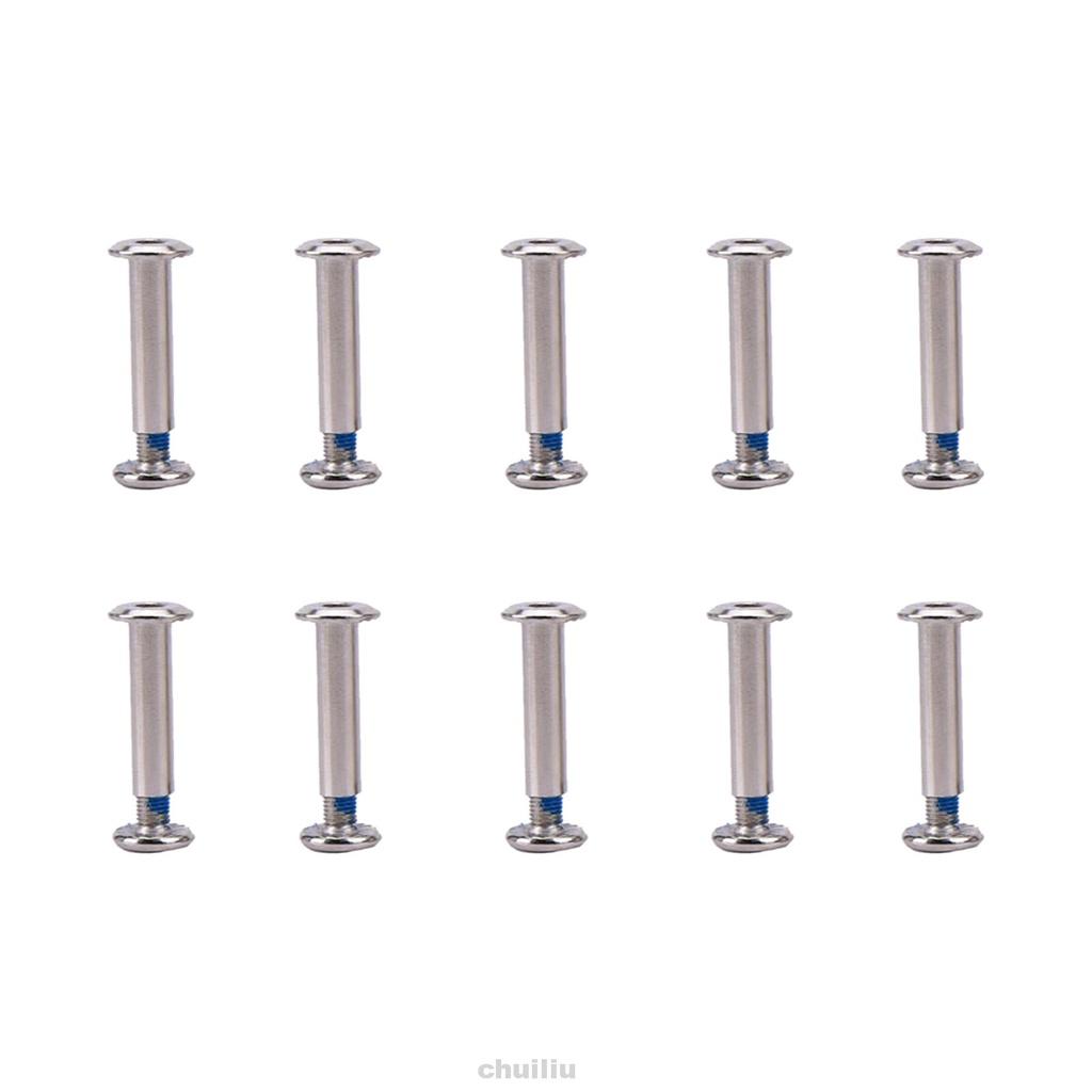 Set 10 bánh xe ván trượt bằng sắt mạ kẽm chuyên nghiệp dễ lắp đặt
