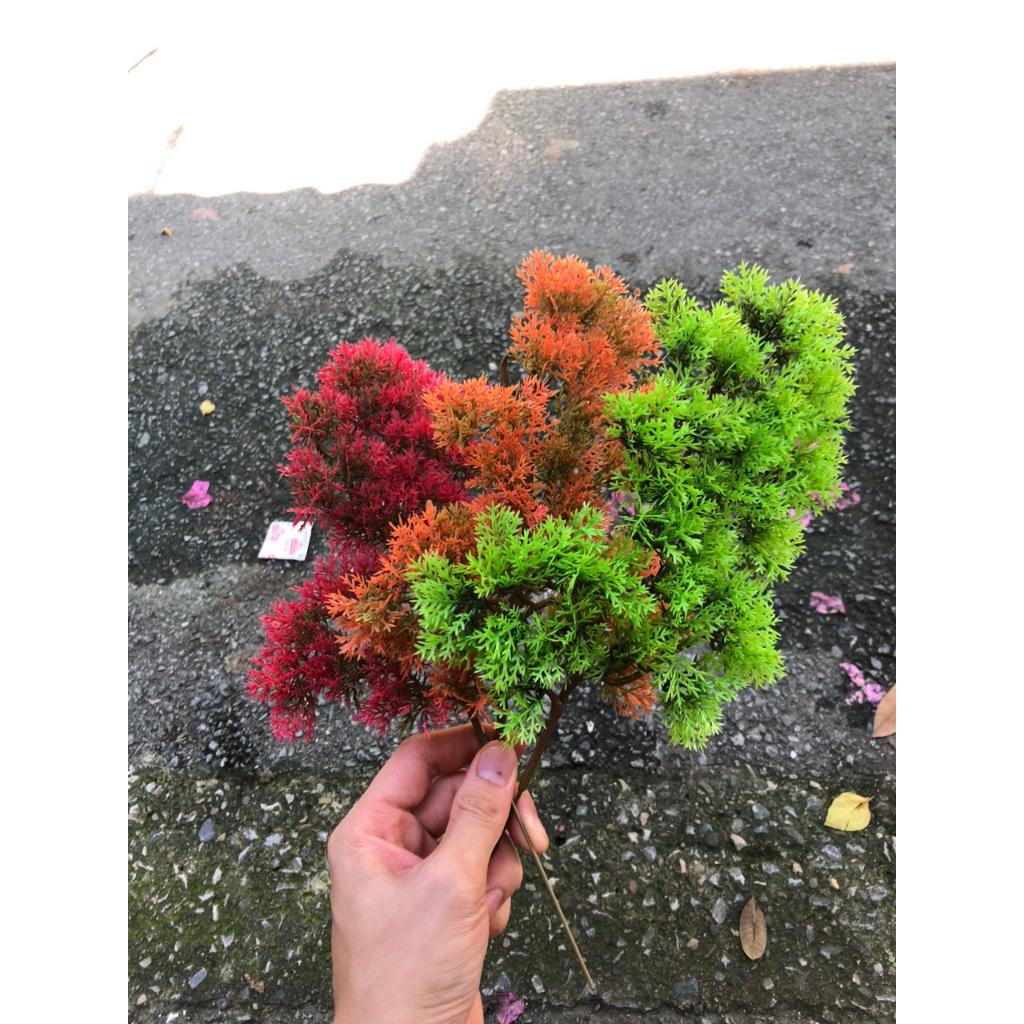 Cành Tùng giả trang trí decor- tạo hình dáng cây bonsai tiểu cảnh- ghép lũa tạo dáng nghệ thuật- Cây giả gắn lũa decor
