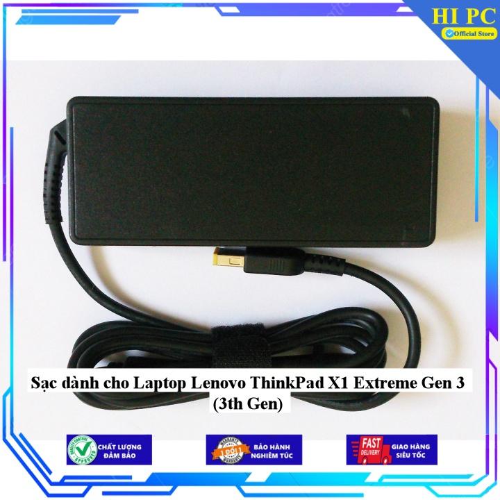 Sạc dành cho Laptop Lenovo ThinkPad X1 Extreme Gen 3 - Kèm Dây nguồn - Hàng Nhập Khẩu