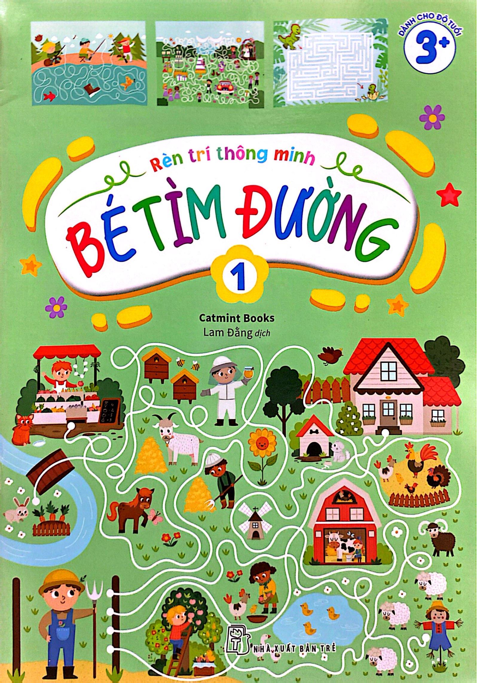 Sách - Rèn Trí Thông Minh - Bé Tìm Đường - Tập 1