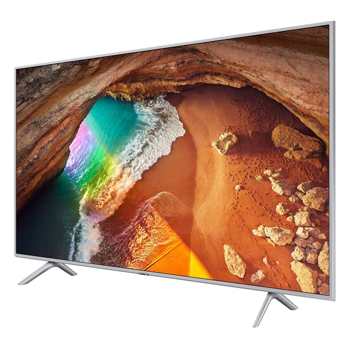 Smart Tivi QLED Samsung 65 inch 4K UHD QA65Q65RAKXXV - Hàng Chính Hãng + Tặng Khung Treo Cố Định