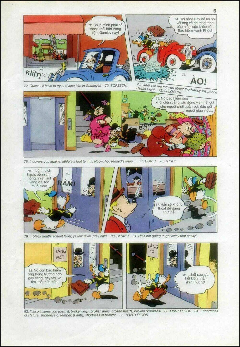 donald và bạn hữu chapter 78 9