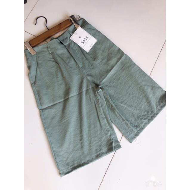 Quần short nữ ️ HOAMIFASHION ️ Quần đũi nhật lửng ống rộng thoải mái chất nilen