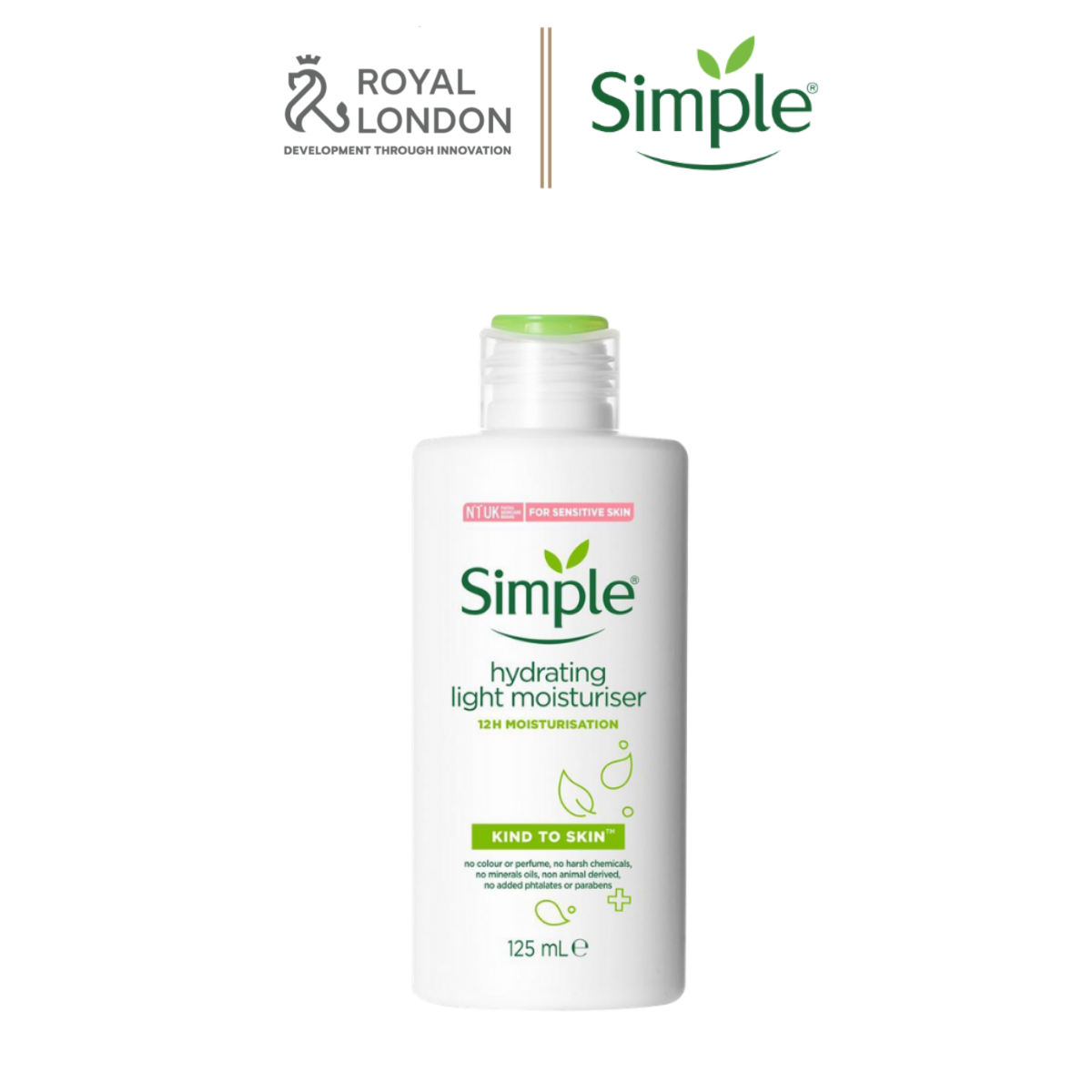 Sữa Dưỡng Da Simple Kind To Skin Hydrating Light Moisturiser 125ml