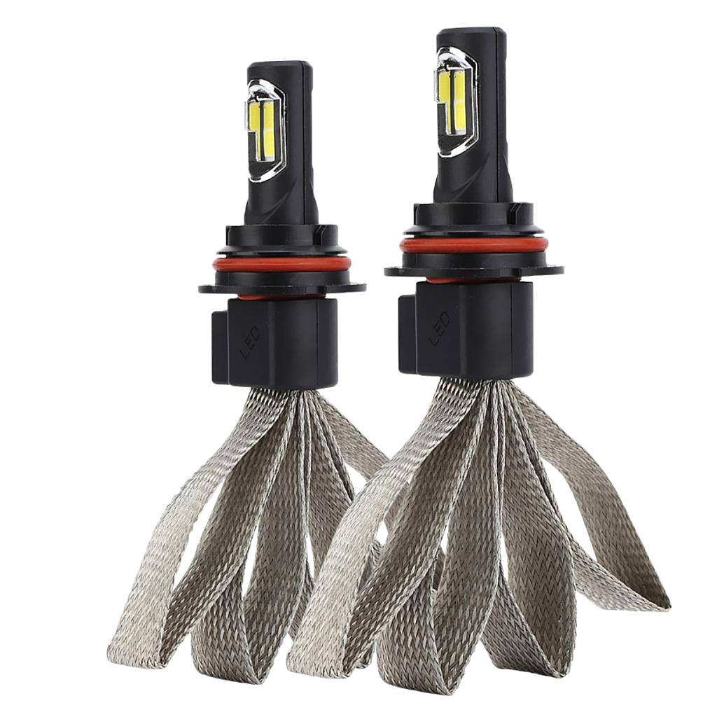 2X 60W 360 Beam Headlight Bulb Headlamp Conversion Kit 6000K 6400LM