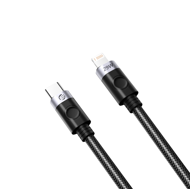 Cáp Dữ Liệu &amp; Sạc Nhanh USB Type-C To Lightningg 27W ORICO C2L-BK-15 - Hàng Chính Hãng