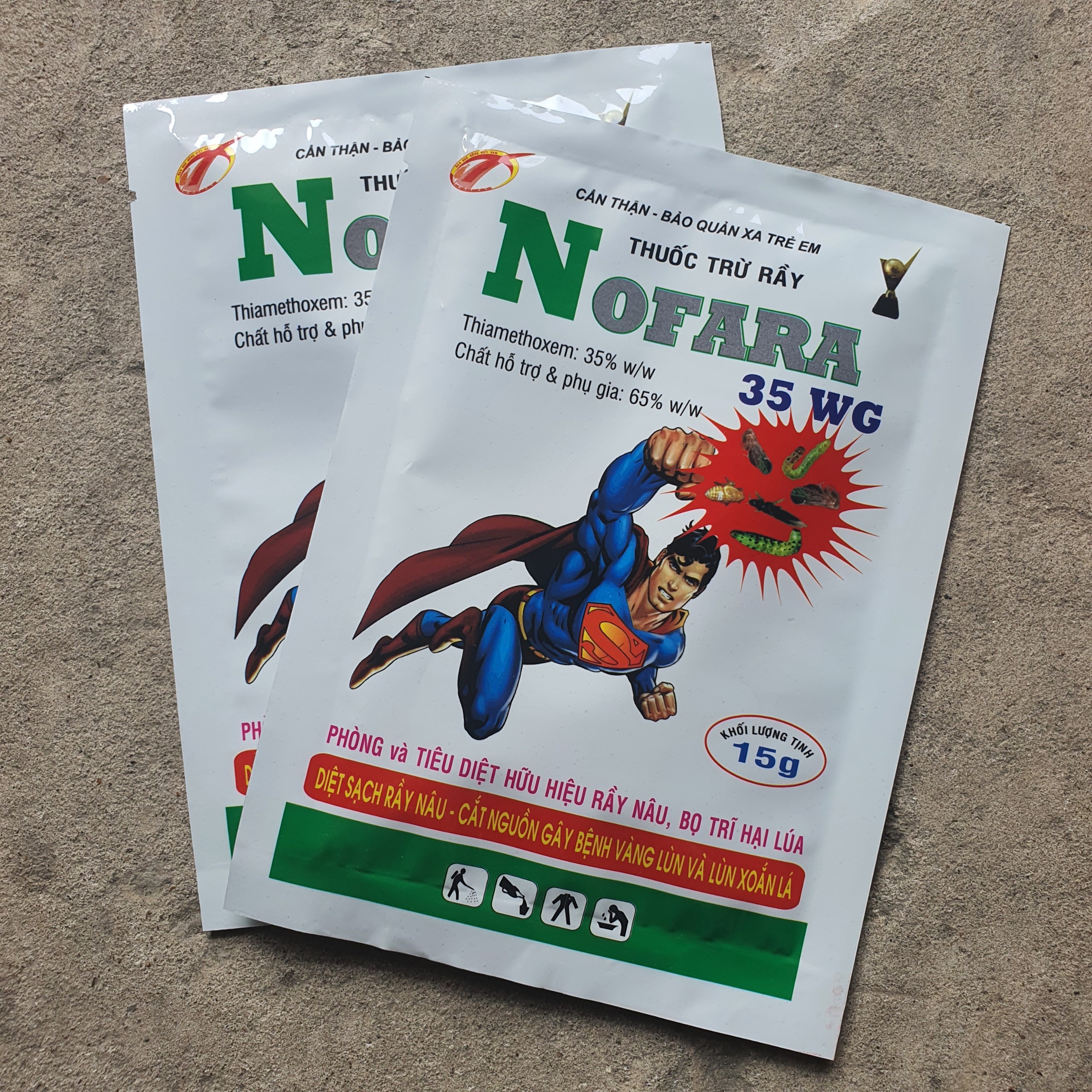 Trừ bù lạch, bọ trĩ NORAFA 35WG 15gr