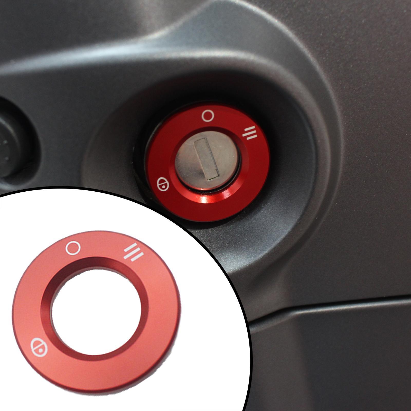 Motorcycle Steering Lock Trim for Vespa LX LXV S Easy Install