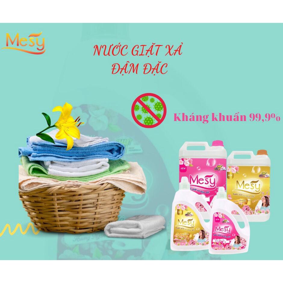 Nước giặt xả Mesy hương ngàn hoa loại 5 Kg