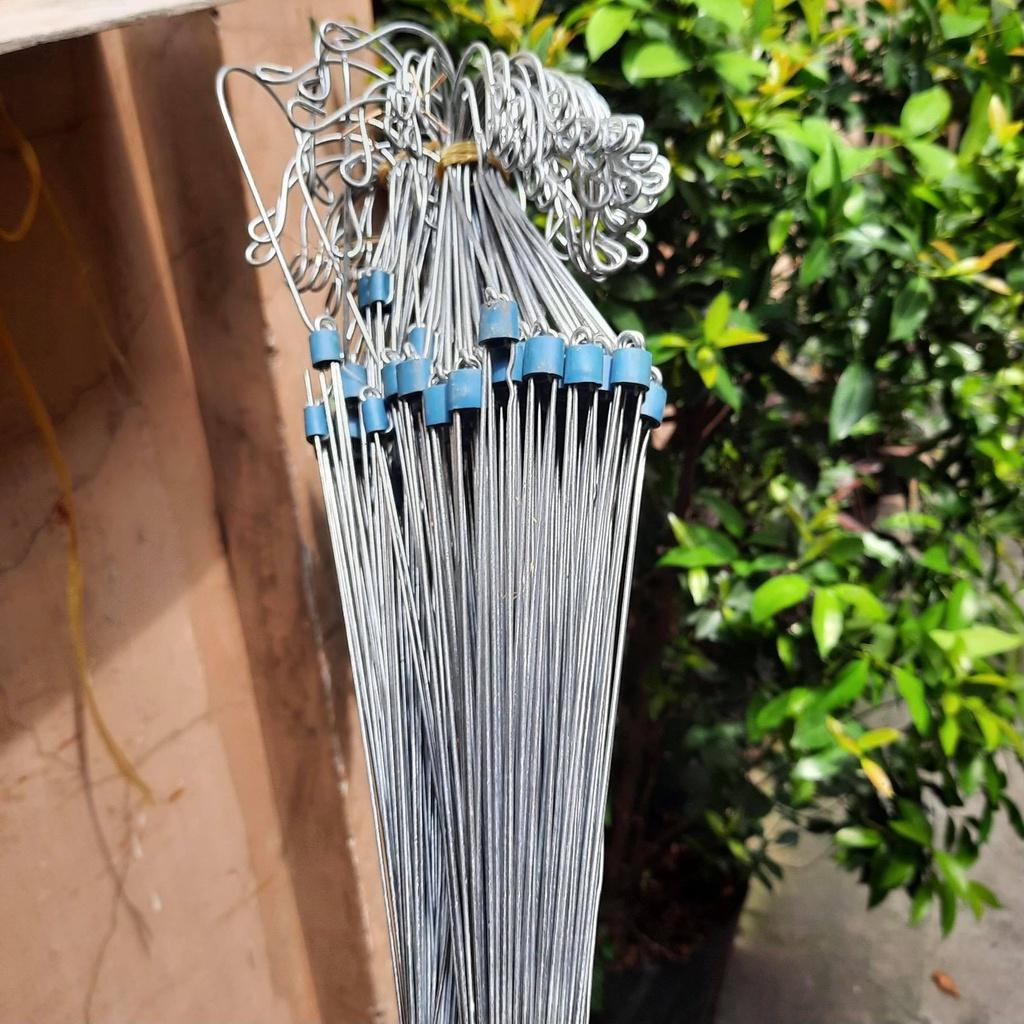 Combo 10 dây kẽm treo giỏ lan dài 80cm