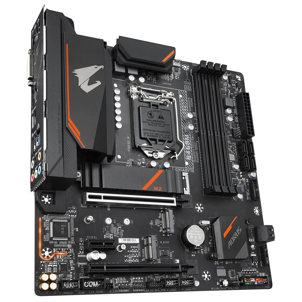 Bo mạch chủ Gigabyte B460M AORUS PRO ALC1200 - Hàng Chính Hãng