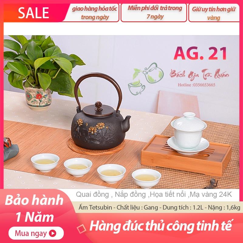Các Mẫu Ấm Gang Tetsubin Nhật - Hàng Đúc Thủ Công Cao Cấp