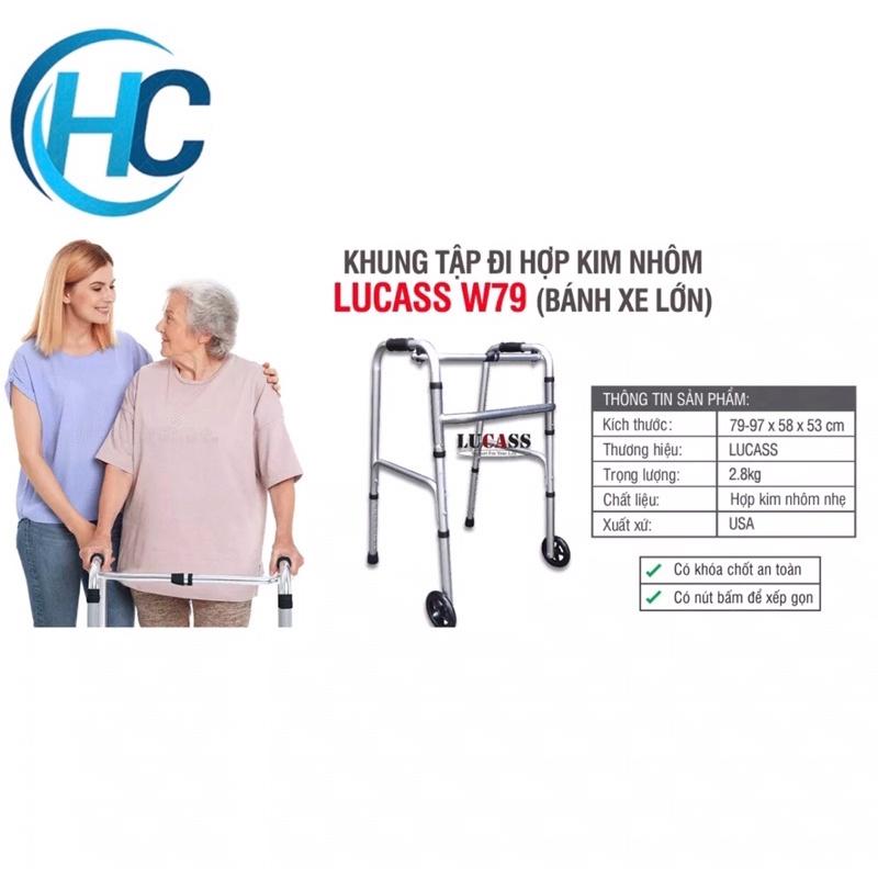 Khung Tập Đi  Lucass W-79( W79 ) (Có Thể Tăng Giảm Chiều Cao) (Tiêu chuẩn Mỹ)