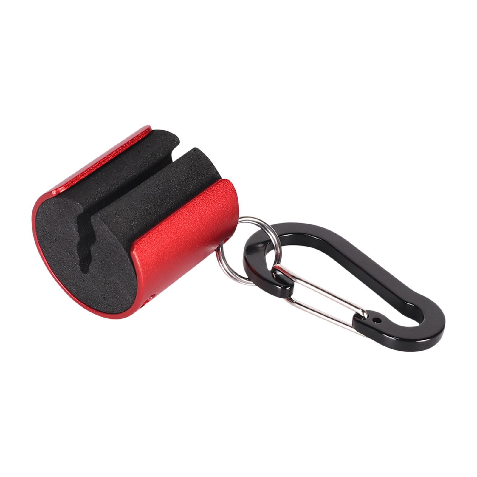 Fishing Rod Holder Fly Rod Holder with Keychain Fishing Rod Clamp for Fly Fishing Wearable Fishing Rod Clip Fishing Pole Holder Fishing Gear