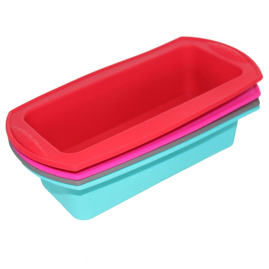 Rectangular Silicone Mold Baking Tools Candy Toast Mould Easter Bread Baking Tool DIY Kitchen Supplies Cake Bakeware Pan