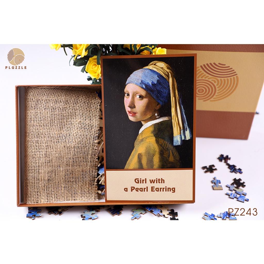 Bộ xếp hình gỗ thông minh puzzle đồ chơi ghép hình 500 miếng - PZ240 - Girl with a Pearl Earring