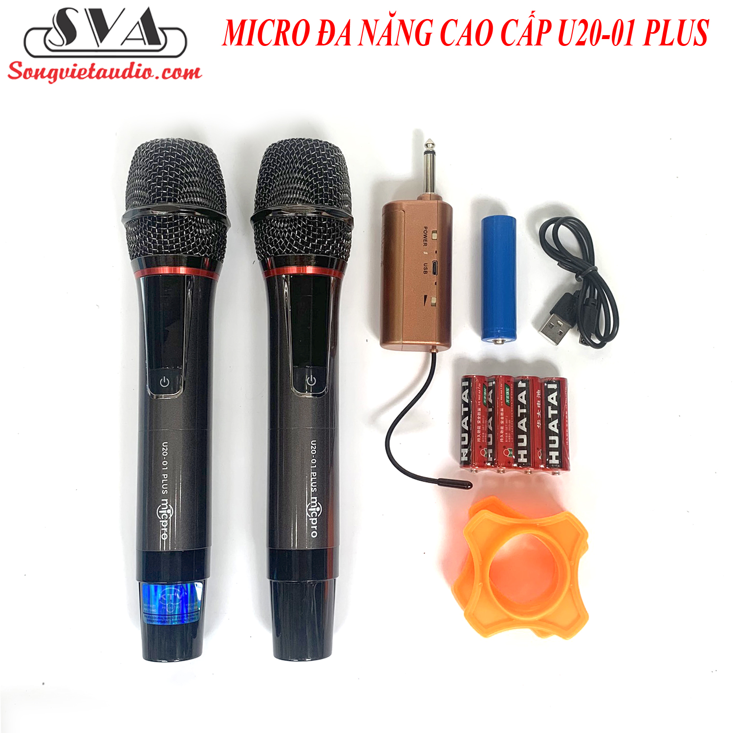 MICRO KHÔNG DÂY ĐA NĂNG CAO CẤP U20-01 PLUS - 2 MIC