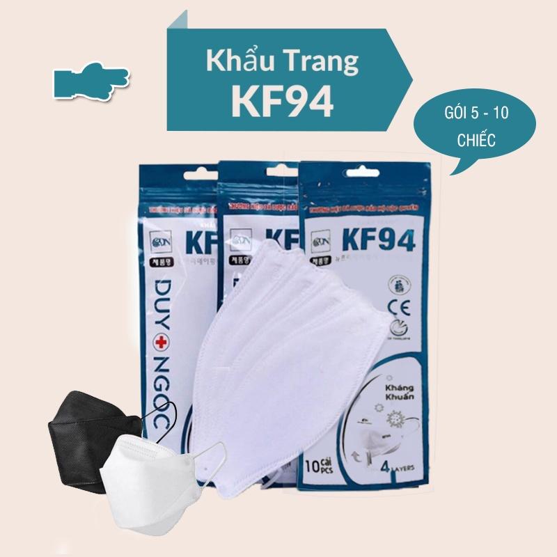 Khẩu trang KF94 Duy Ngọc, DN MASK, tiêu chuẩn Hàn quốc KF94 ( 1 cái)