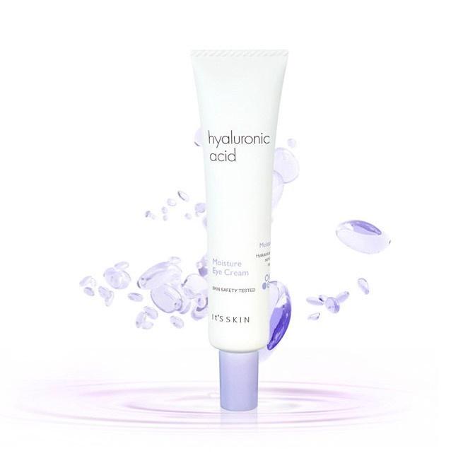 Kem dưỡng mắt cấp ẩm sâu cho mắt It's Skin Hyaluronic Acid Moisture Eye Cream Hàn Quốc 25ml