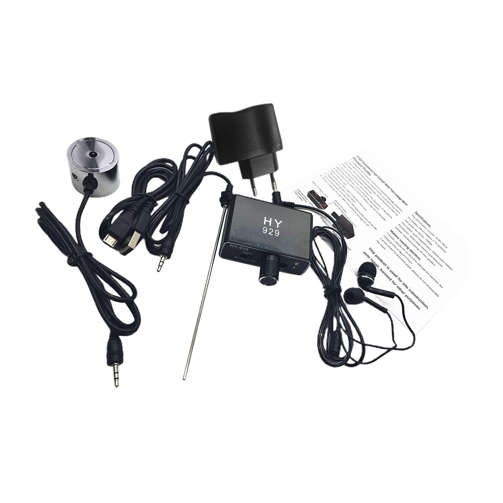 HY929 Wall Microphone Voice Bug Ear Listen Through Wall  US Plug