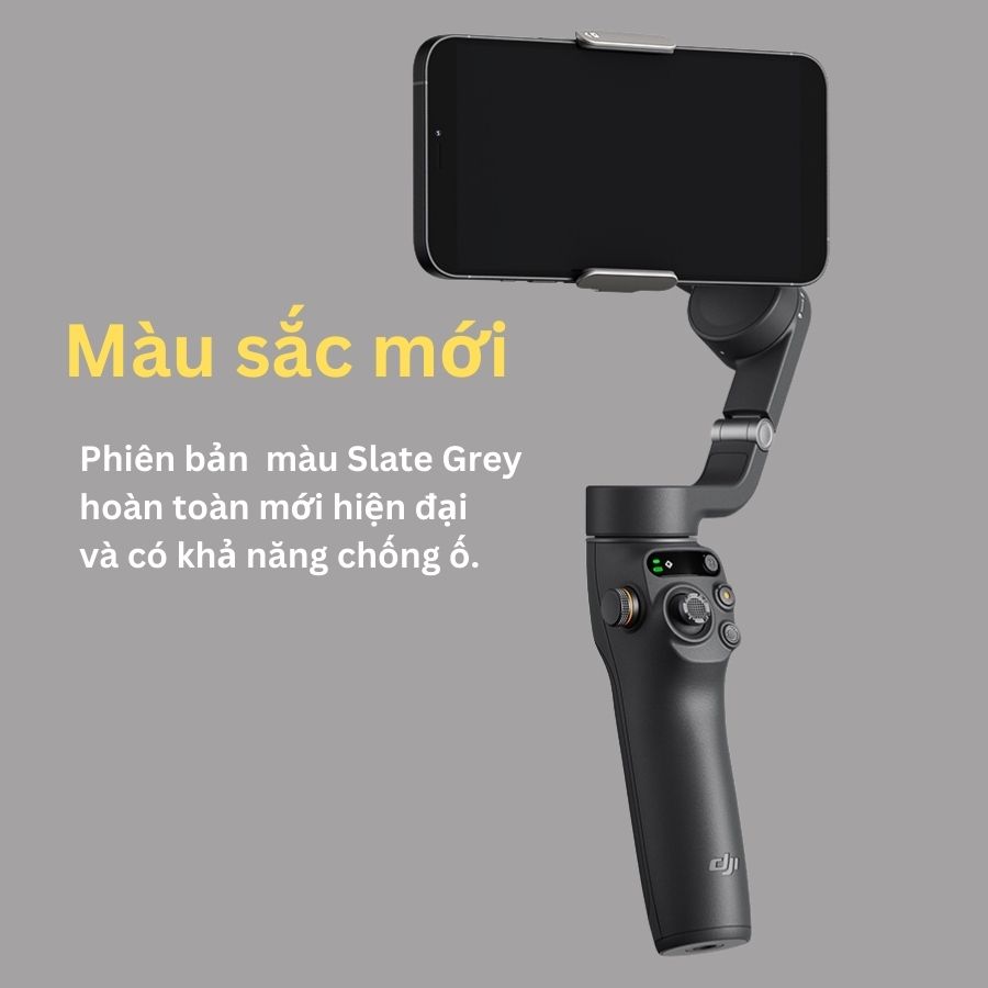 Gimbal DJI Osmo Mobile 6 - Tay cầm chống rung điện thoại với 3 trục ổn định kết hợp khả năng active track 5.0 phiên bản nâng cấp - Hàng nhập khẩu