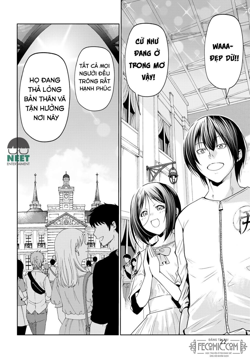 cô gái thích lặn - grand blue chapter 78 19
