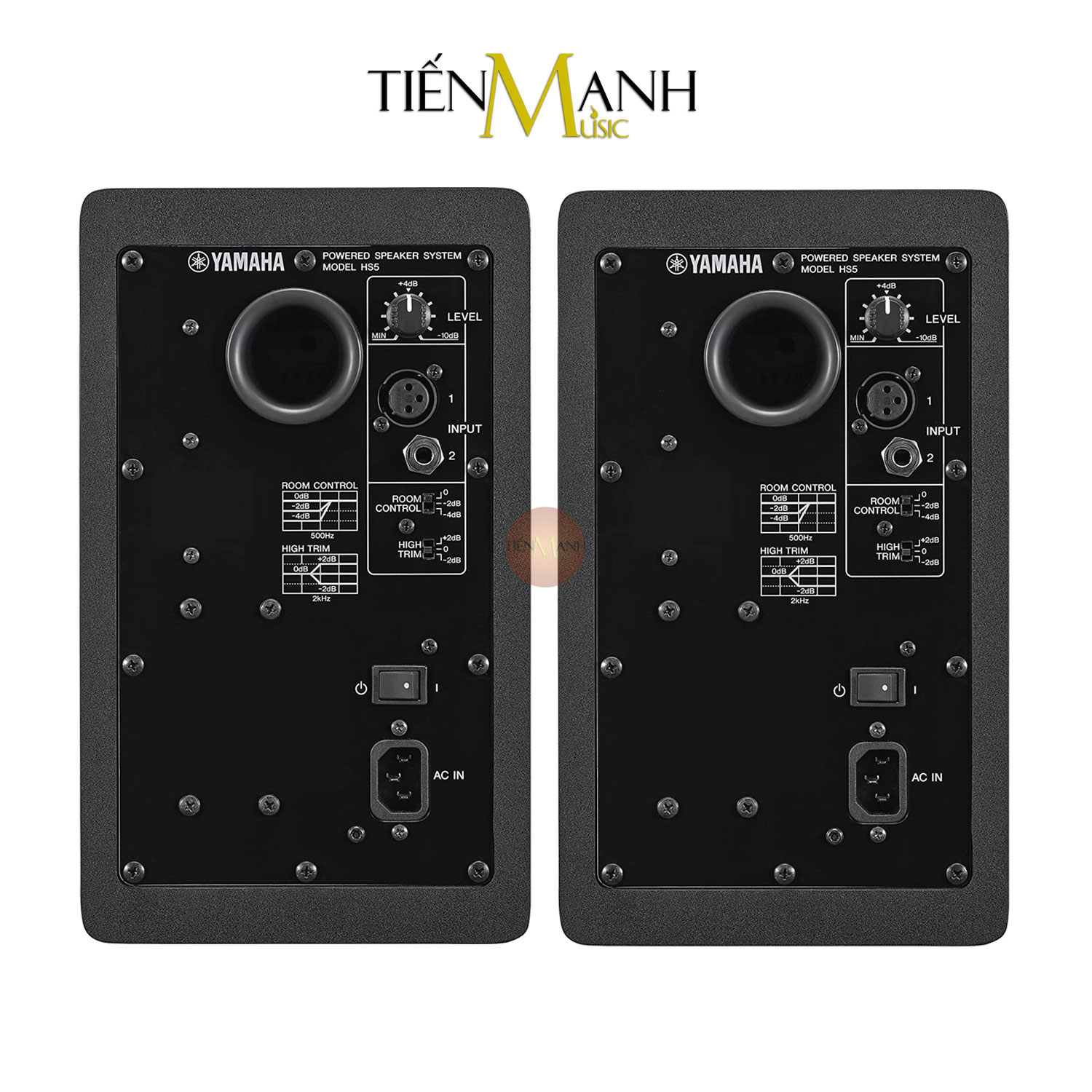 Loa Kiểm Âm Yamaha HS5 Powered Studio Monitor Speaker Hàng Chính Hãng - Kèm Móng Gẩy DreamMaker