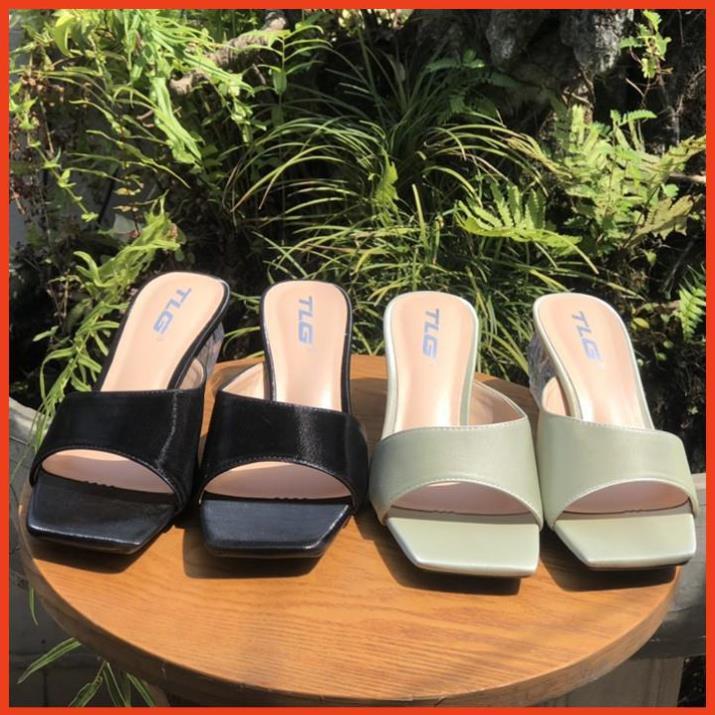 TLG Guốc quai da đế trong trẻ trung năng động 21345