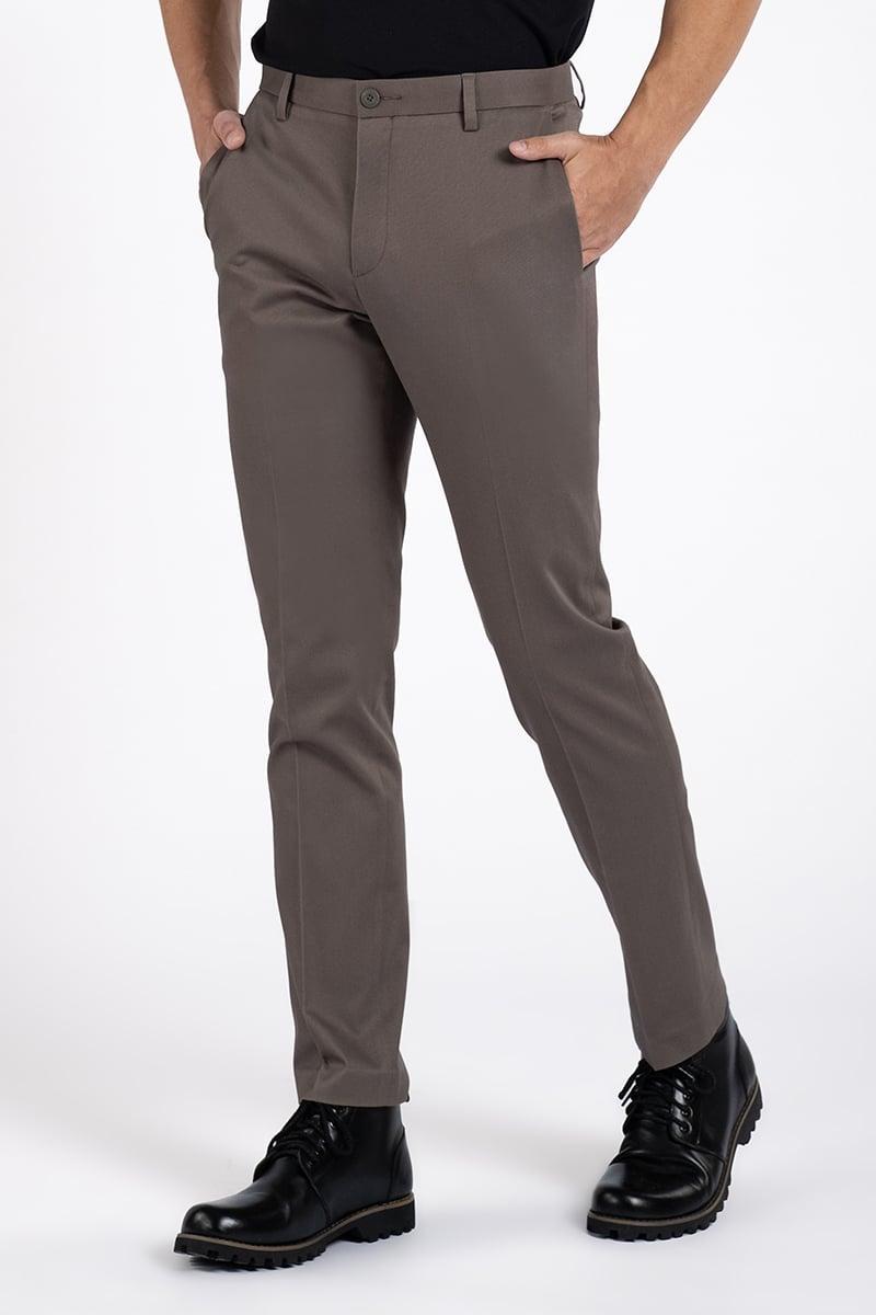Quần Khaki Nam Form Vừa KP24SS01C-NMWF - BLACK