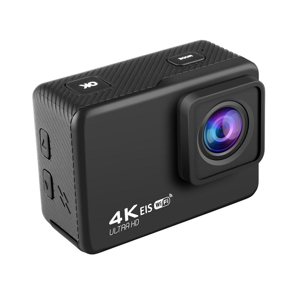 4K 60fps 24MP IMX386 Máy ảnh hành động WiFi với màn hình EIS 170 độ góc rộng ống kính không thấm nước dưới nước