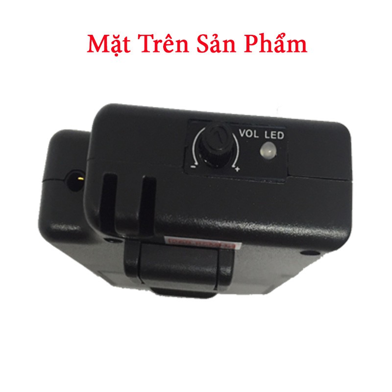 Mic không dây V11 NHỎ GỌN dòng mic đa năng phù hợp tất cả loa kéo và âm ly có hỗ trợ mic- Hàng Chính Hãng