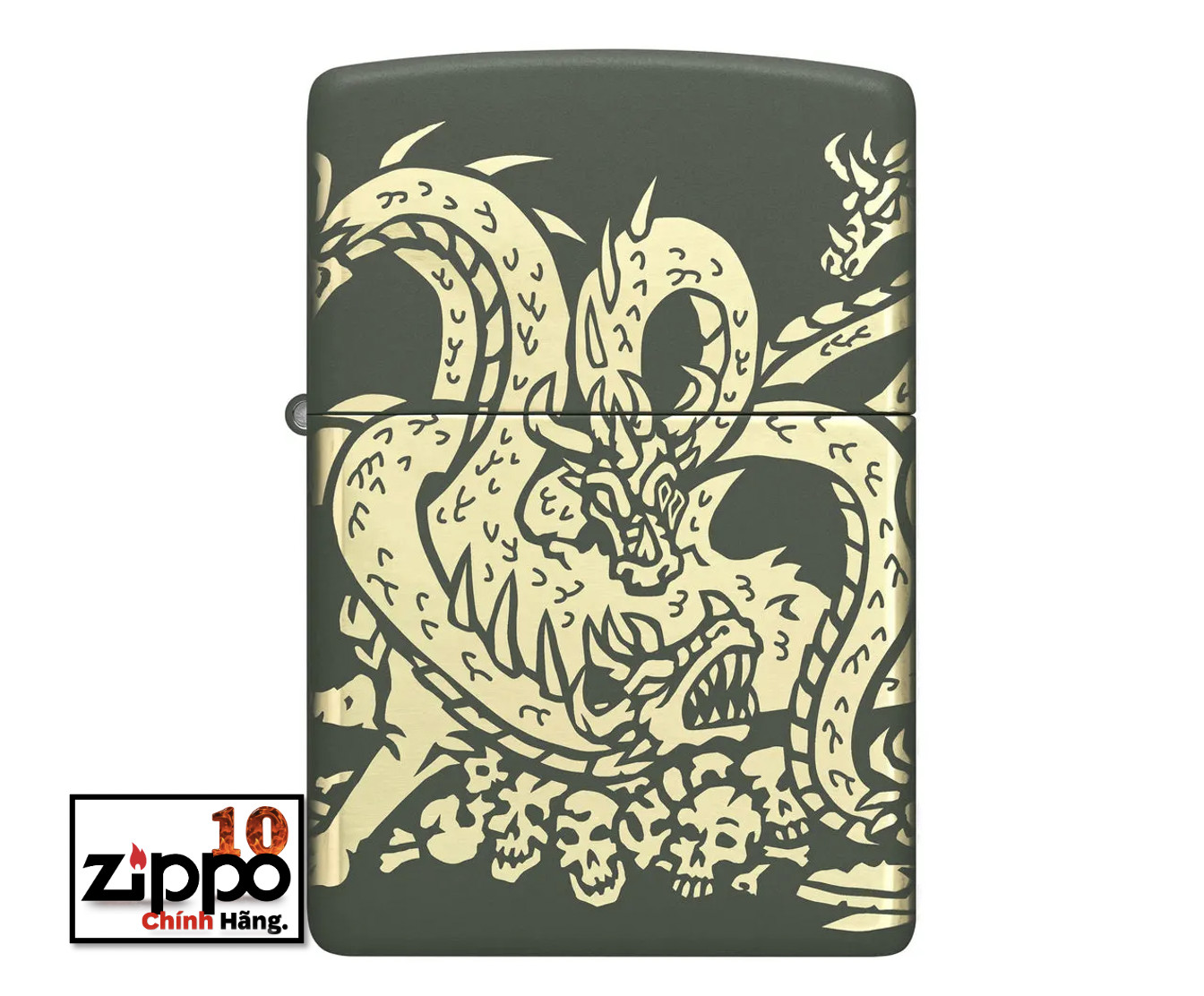 Bật lửa ZIPPO 48907 Dragon Design - Chính hãng 100%