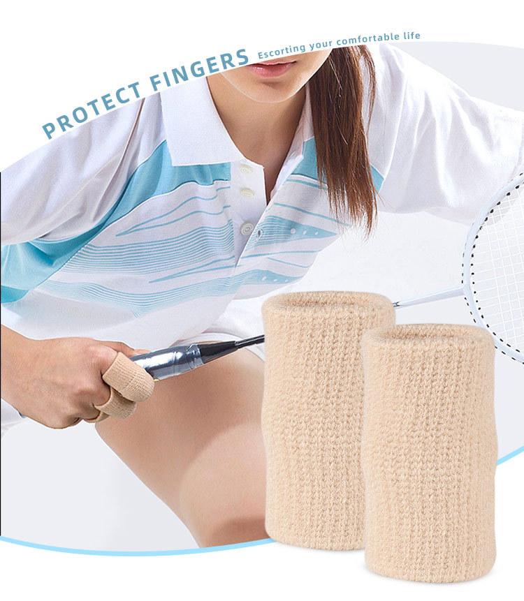 Set 10 Bao Ngón Tay Thoáng Khí Bảo Vệ Ngón Tay Giảm Chấn Thương Khi Hoạt Động Thể Thao